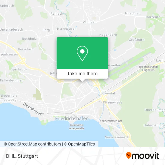 Карта DHL