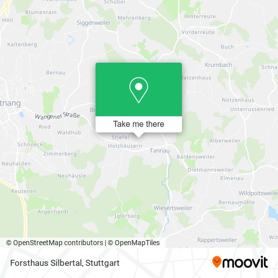 Карта Forsthaus Silbertal