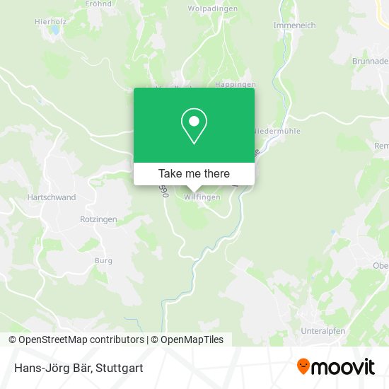 Hans-Jörg Bär map
