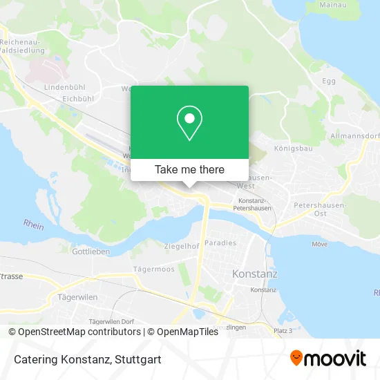Карта Catering Konstanz