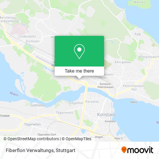 Fiberflon Verwaltungs map