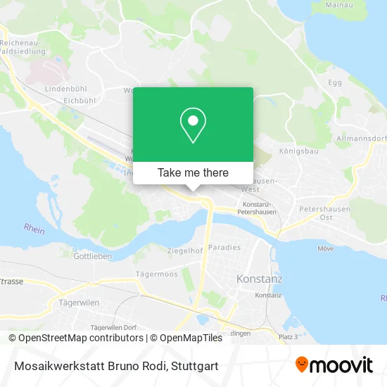 Карта Mosaikwerkstatt Bruno Rodi