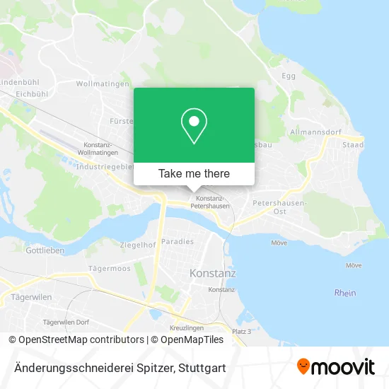Карта Änderungsschneiderei Spitzer