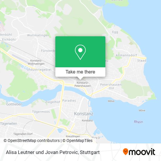 Alisa Leutner und Jovan Petrovic map
