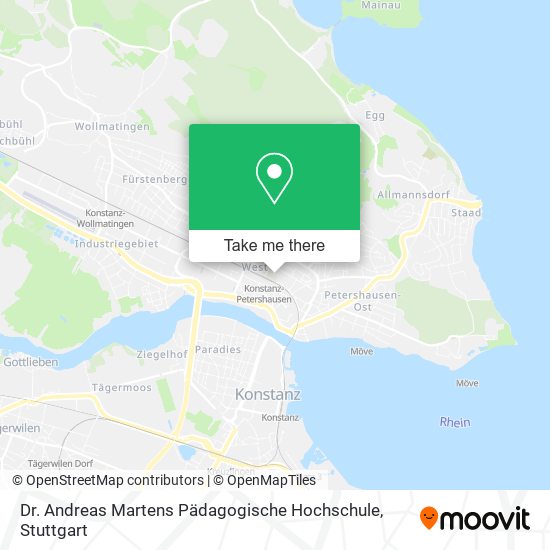 Dr. Andreas Martens Pädagogische Hochschule map
