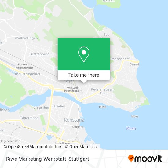 Карта Riwe Marketing-Werkstatt