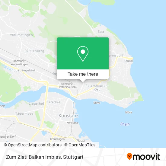 Карта Zum Zlati Balkan Imbiss
