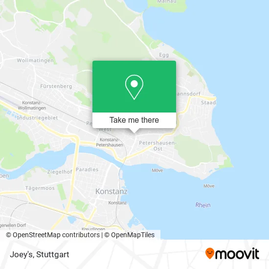 Карта Joey's