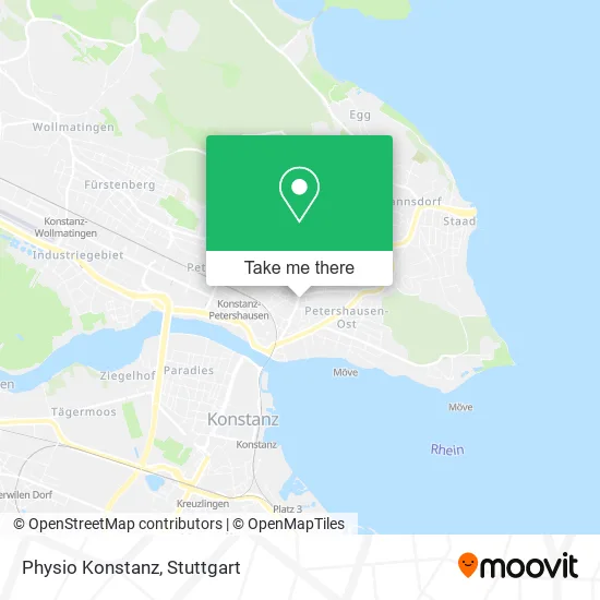 Карта Physio Konstanz