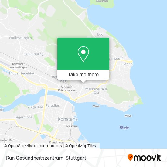 Карта Run Gesundheitszentrum
