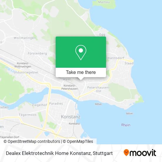Карта Dealex Elektrotechnik Home Konstanz