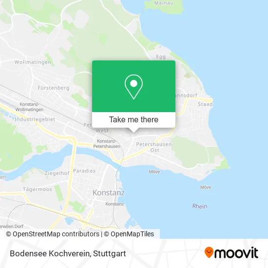 Карта Bodensee Kochverein