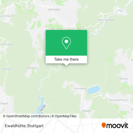 Карта Ewaldhütte
