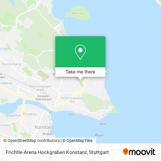 Frichtle-Arena Hockgraben Konstanz map