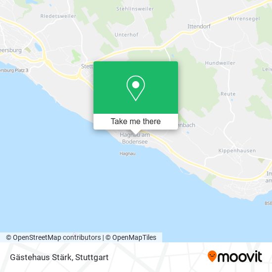 Gästehaus Stärk map