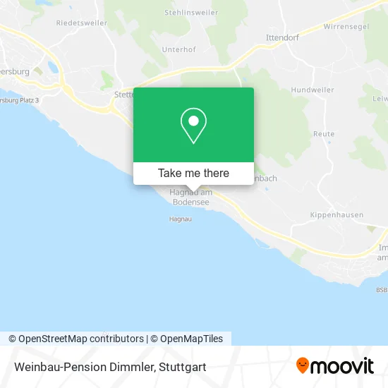 Карта Weinbau-Pension Dimmler