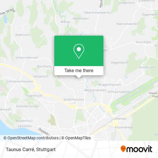 Карта Taunus Carré