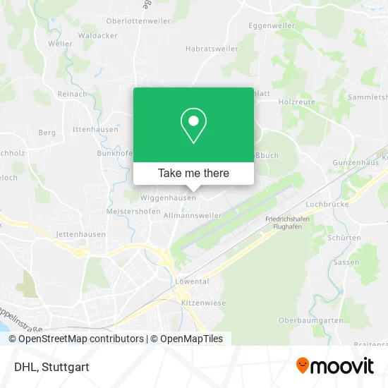 Карта DHL