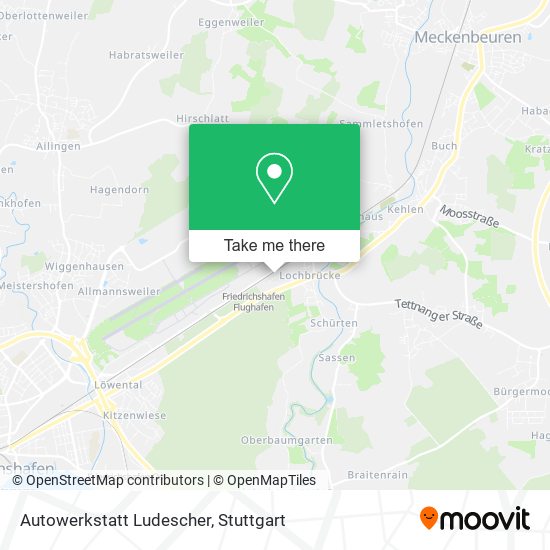 Autowerkstatt Ludescher map