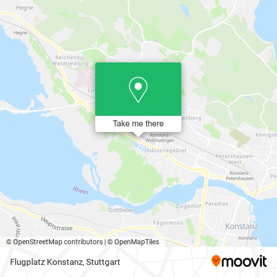 Карта Flugplatz Konstanz