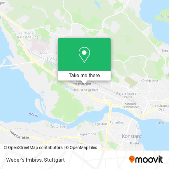 Карта Weber's Imbiss