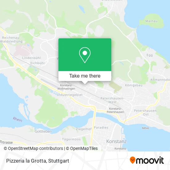 Карта Pizzeria la Grotta