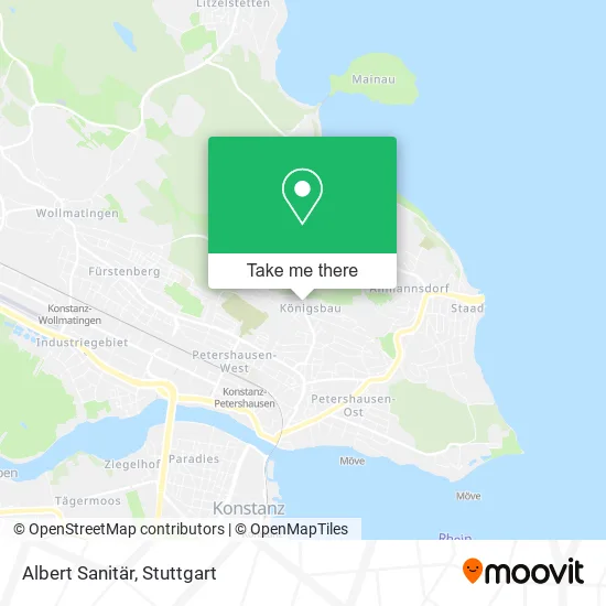 Albert Sanitär map