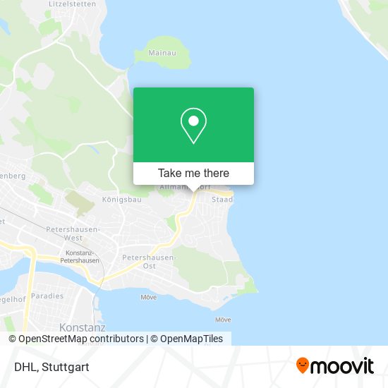 Карта DHL