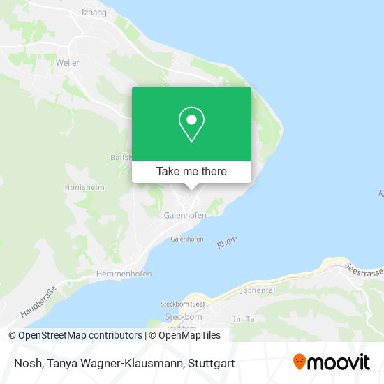 Nosh, Tanya Wagner-Klausmann map