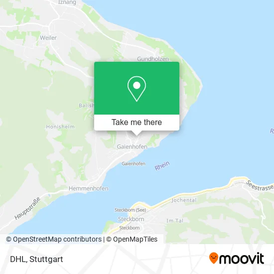 Карта DHL