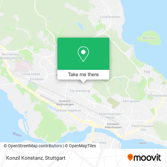 Карта Konzil Konstanz