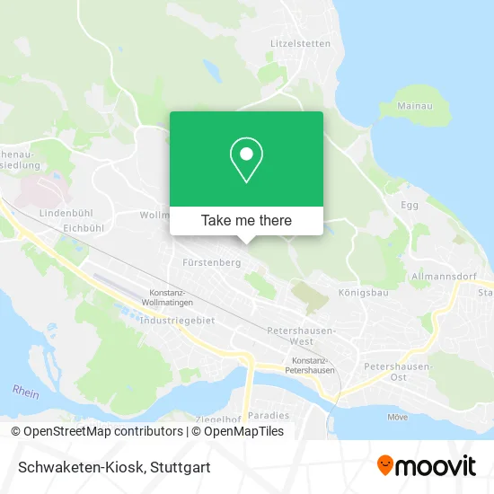 Карта Schwaketen-Kiosk