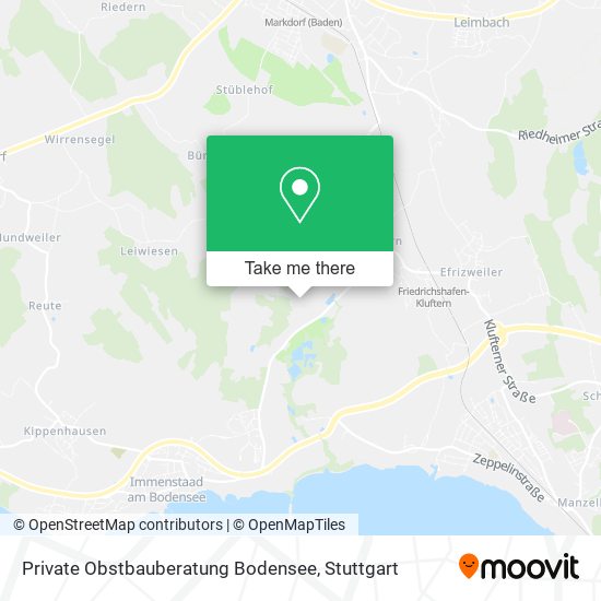 Private Obstbauberatung Bodensee map