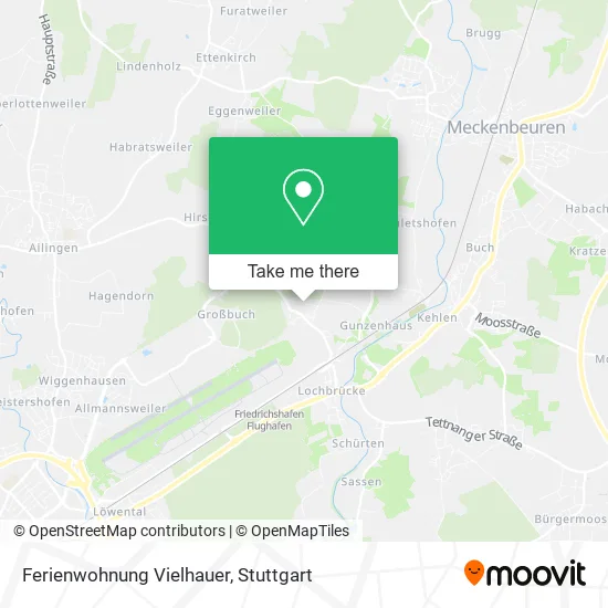 Карта Ferienwohnung Vielhauer
