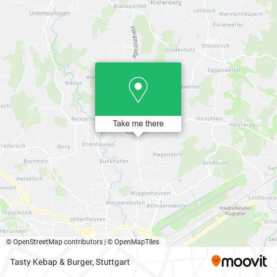 Tasty Kebap & Burger map