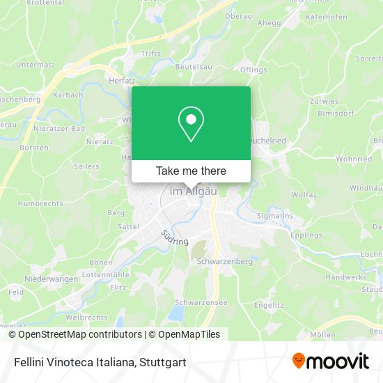 Fellini Vinoteca Italiana map