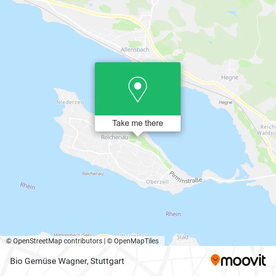 Карта Bio Gemüse Wagner