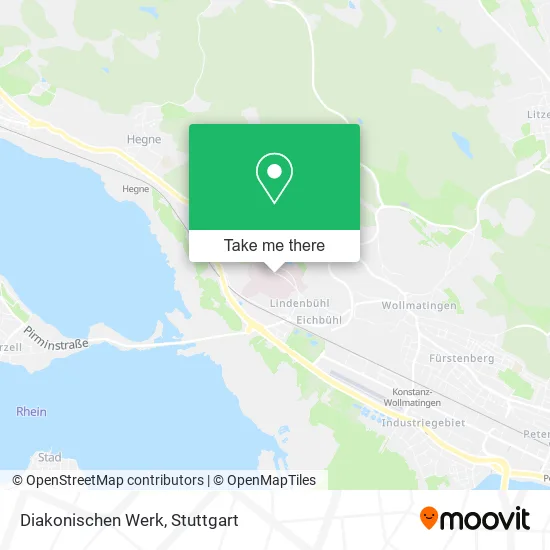 Карта Diakonischen Werk