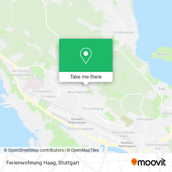 Карта Ferienwohnung Haag