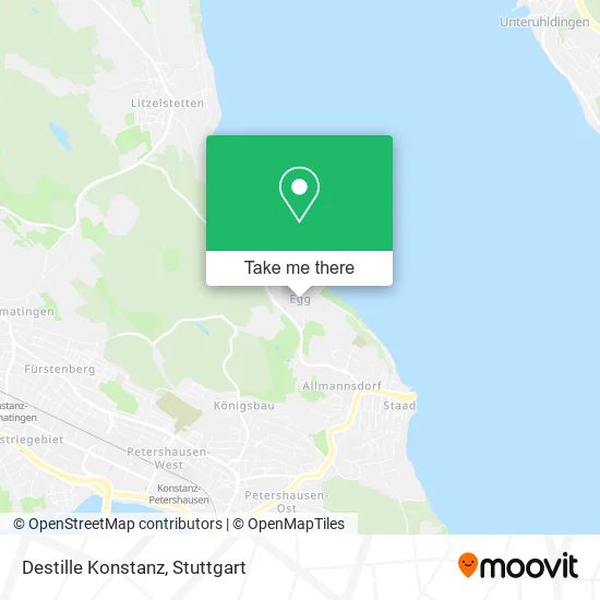 Карта Destille Konstanz