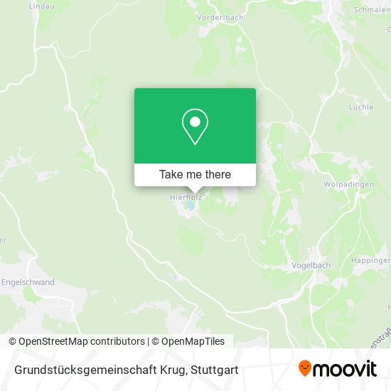 Grundstücksgemeinschaft Krug map