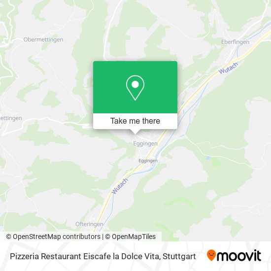 Pizzeria Restaurant Eiscafe la Dolce Vita map