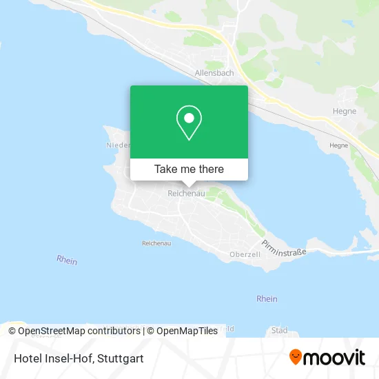 Карта Hotel Insel-Hof