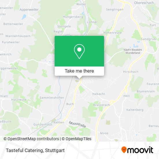 Карта Tasteful Catering