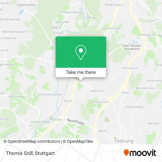 Карта Thomis Grill