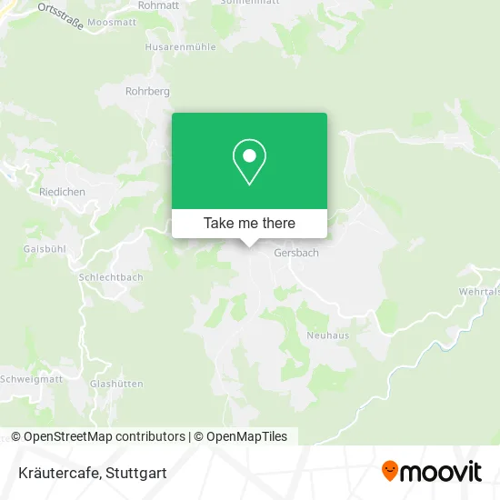 Карта Kräutercafe