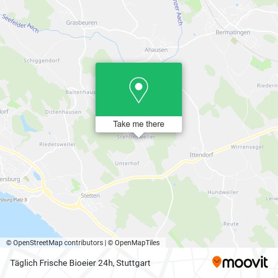 Карта Täglich Frische Bioeier 24h