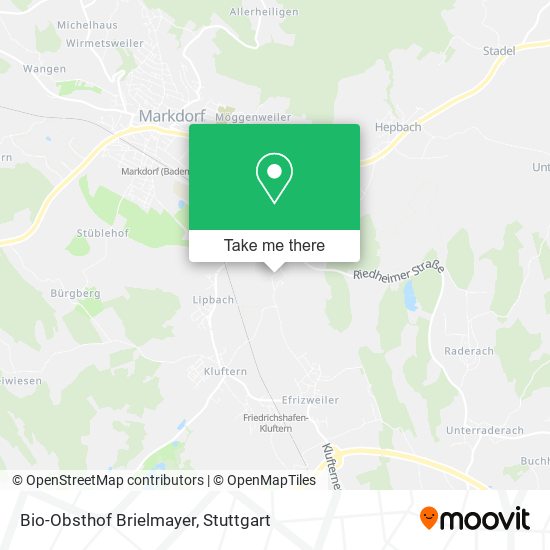 Карта Bio-Obsthof Brielmayer