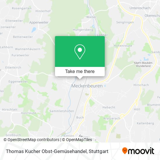 Thomas Kucher Obst-Gemüsehandel map