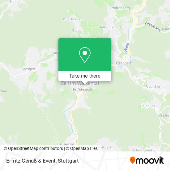 Карта Erfritz Genuß & Event